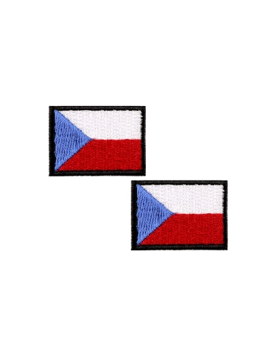 Nažehlovačka - česká vlajka - 1 ks | Mimib