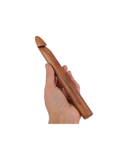 Háčik na háčkovanie drevený veľ. 20 - 1 ks | Mimib