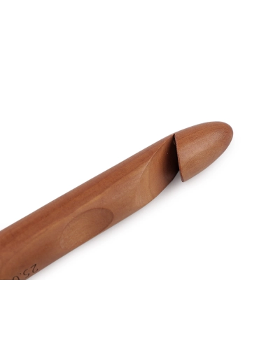 Háčik na háčkovanie drevený veľ. 25 - 1 ks | Mimib