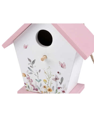 Drevená vtáčia búdka maľovaná - 1 ks | Mimib