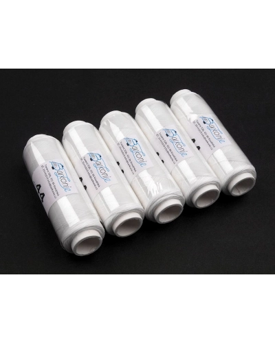 Bavlnené hladené šijacie a návlekové nite 200 m 20x2 tex - 5 ks | Mimib