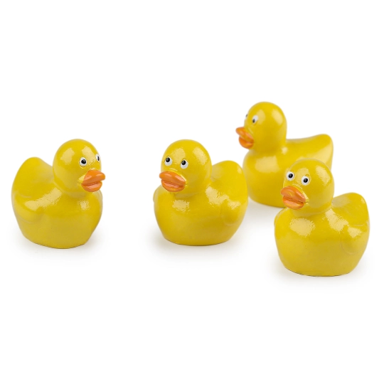 Veľkonočná kačička na ďalšie tvorenie a dekorovanie - 4 ks | Mimib