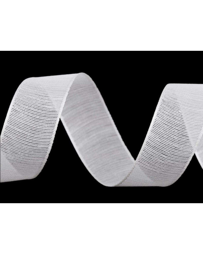 Plátnová stuha s vlascom šírka 25 mm - 25 m | Mimib