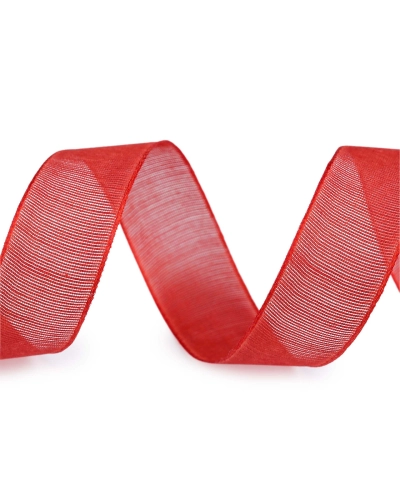 Plátnová stuha s vlascom šírka 25 mm - 25 m | Mimib