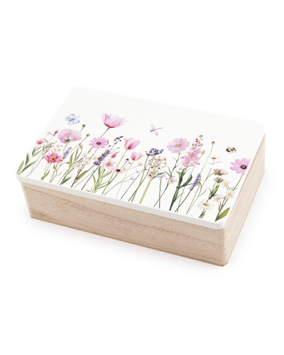 Drevená krabička s potlačou 13x20 cm - 1 ks | Mimib