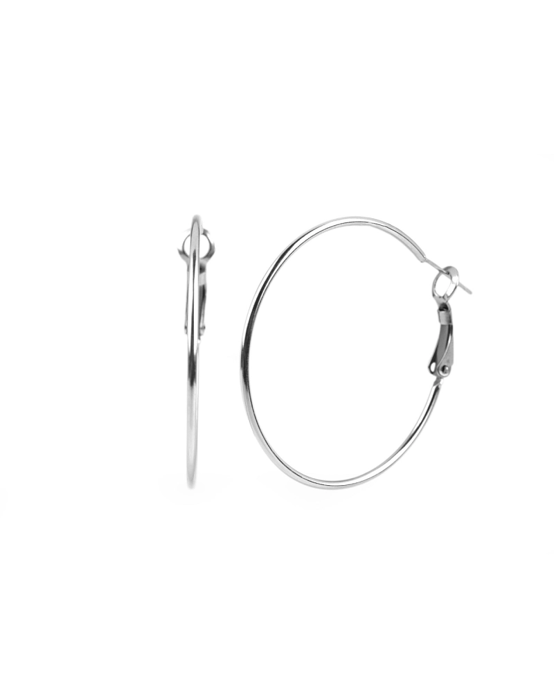 Náušnice z nerezovej ocele kruhy - 1 pár | Mimib