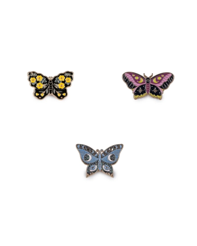 Brošňa / odznak motýľ - 1 ks | Mimib