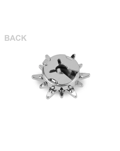 Ozdoba na gombík s brúsenými kamienkami - 1 ks | Mimib