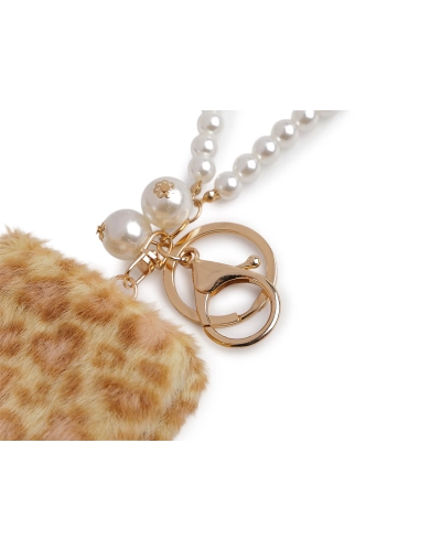 Plyšové kozmetické zrkadlo / prívesok na kabelku - 1 ks | Mimib