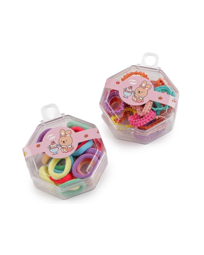 Mini gumičky do vlasov v boxe - 1 krab. | Mimib