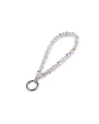 Prívesok na mobil zo sklenených korálikov - 1 ks | Mimib