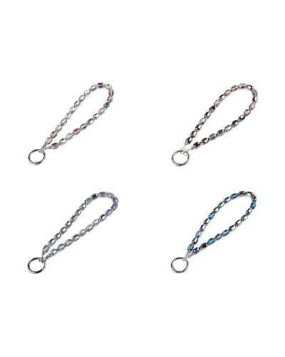 Prívesok na mobil zo sklenených korálikov - 1 ks | Mimib