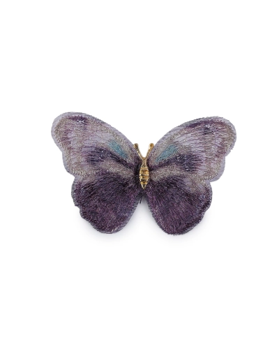 Brošňa motýľ textilný - 1 ks | Mimib
