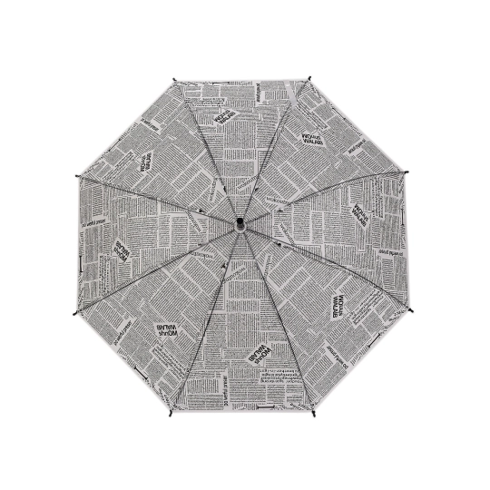 Dámsky / dievčenský vystreľovací dáždnik noviny - 1 ks | Mimib
