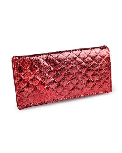 Dámska / dievčenská peňaženka metalická 9,5x19 cm - 1 ks | Mimib