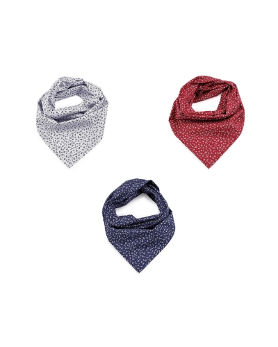 Bavlnená šatka s drobnými kvetmi 70x70 cm - 1 ks | Mimib