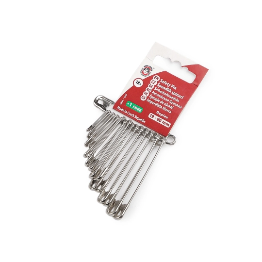 Spínacie špendlíky mix veľkostí - 1 zväzok | Mimib