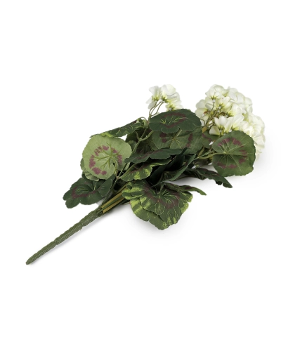 Umelá kytica muškát - 1 ks | Mimib