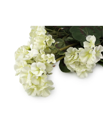 Umelá kytica muškát - 1 ks | Mimib