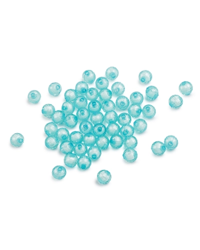 Plastové koráliky ploškované Ø8 mm - 20 g | Mimib