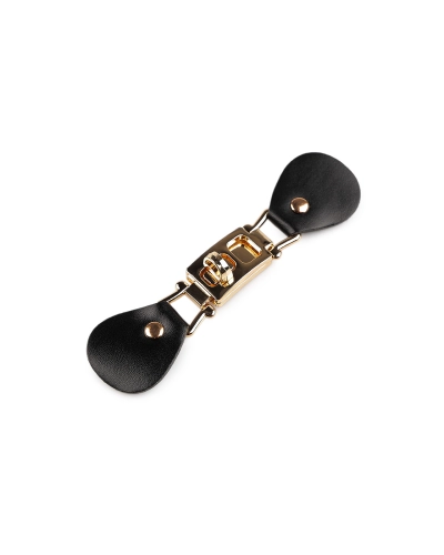 Zapínanie z eko kože na kabelky, odevy 3x12 cm - 1 pár | Mimib