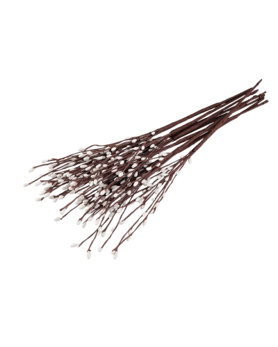 Umelá vetvička s púčikmi na drôtiku - 10 ks | Mimib