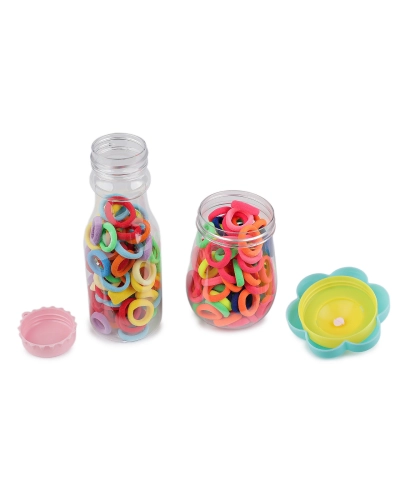 Mini gumičky do vlasov v dizajnovom balení - 1 krab. | Mimib