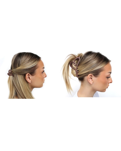 Štipec do vlasov srdce sada 2+1 ks - 1 sada | Mimib