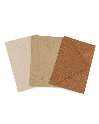 Papierová obálka 11x16,5 cm - 5 ks | Mimib