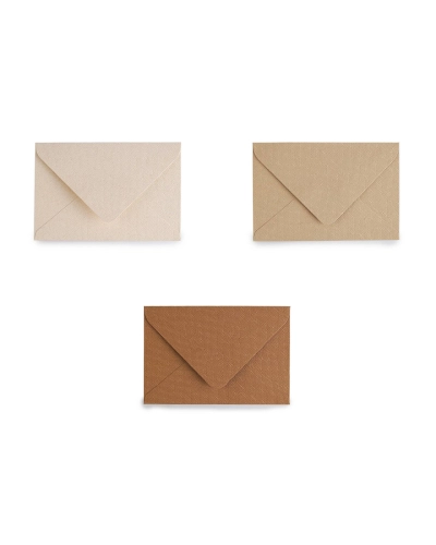 Papierová obálka 11x16,5 cm - 5 ks | Mimib