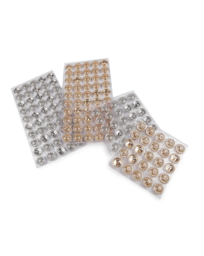 Kovový gombík veľkosť 40" - 25 ks | Mimib