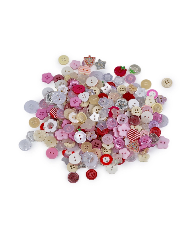 Gombíky mix 500 ks - 1 sáčok | Mimib