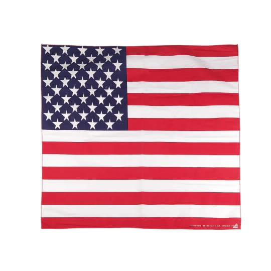 Bavlnená šatka vlajka 70x70 cm - 1 ks | Mimib