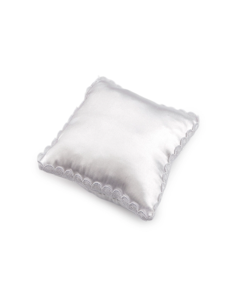 Vankúšik na svadobné prstienky 16x16 cm - 1 ks | Mimib