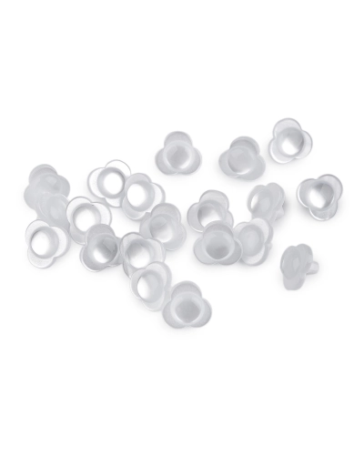 Gombík kvet perleťový veľkosť 22" - 20 ks | Mimib