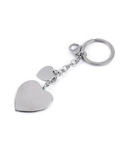 Breloc  chei / geantă din oțel inoxidabil - 1 buc. | Mimib