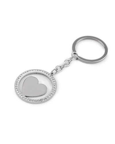 Breloc  chei / geantă din oțel inoxidabil - 1 buc. | Mimib