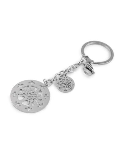 Breloc  chei / geantă din oțel inoxidabil - 1 buc. | Mimib