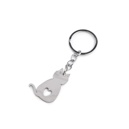 Breloc  chei / geantă din oțel inoxidabil - 1 buc. | Mimib