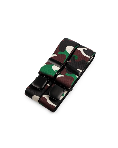 Traky maskáčové šírka 4 cm dĺžka 120 cm - 1 ks | Mimib