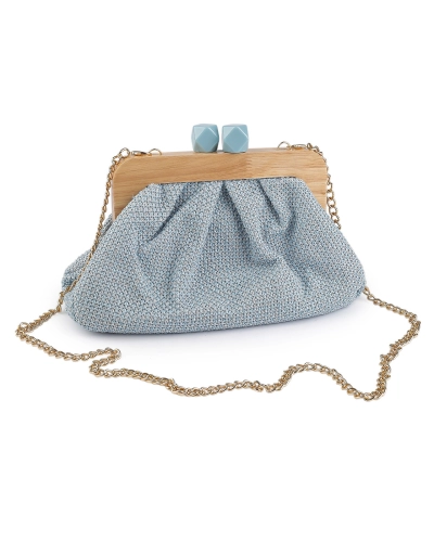 Kabelka - listová kabelka s dreveným rámčekom - 1 ks | Mimib