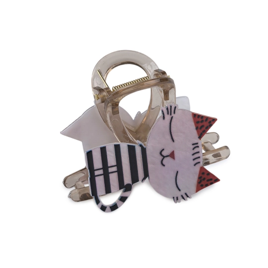 Štipec do vlasov mačka - 1 ks | Mimib