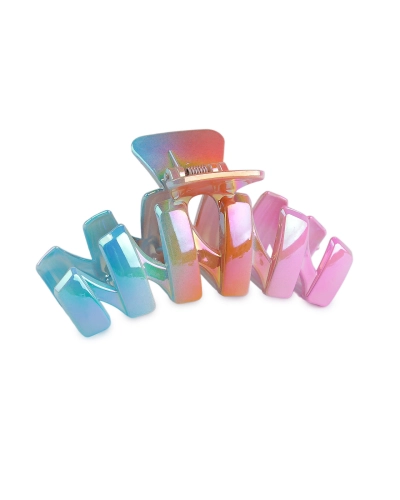 Štipec do vlasov dúhový s perleťovým leskom - 1 ks | Mimib