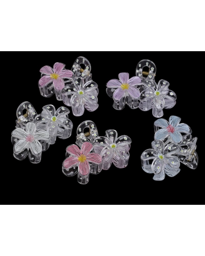 Štipec do vlasov kvety - 1 ks | Mimib