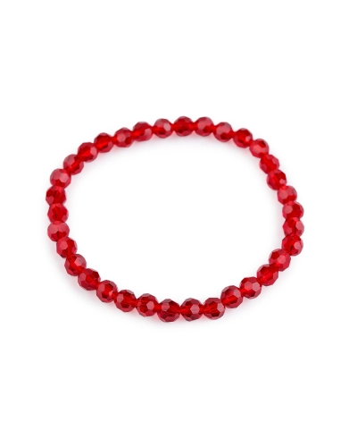 Náramok pružný z brúsených korálikov - 1 ks | Mimib