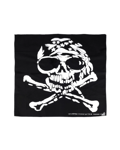 Bavlnená šatka lebka 70x70 cm - 1 ks | Mimib