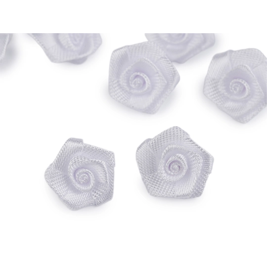 Saténová ruža Ø15 mm - 10 ks | Mimib