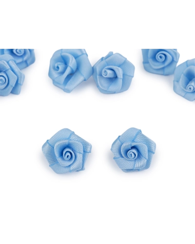 Saténová ruža Ø15 mm - 10 ks | Mimib