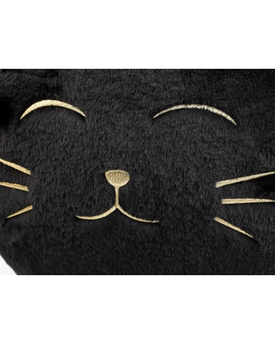 Dekoračný vankúš plyšový mačka Ø35 cm - 1 ks | Mimib