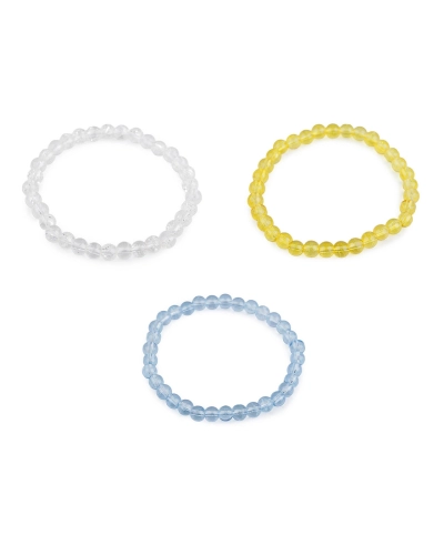 Náramok pružný zo sklenených korálikov - 1 ks | Mimib